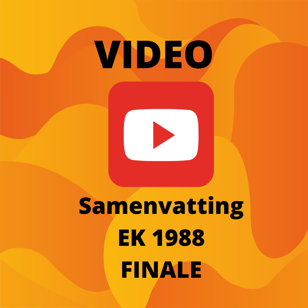 VIDEO: Samenvatting EK finale 1988 Sovjet Unie Nederland