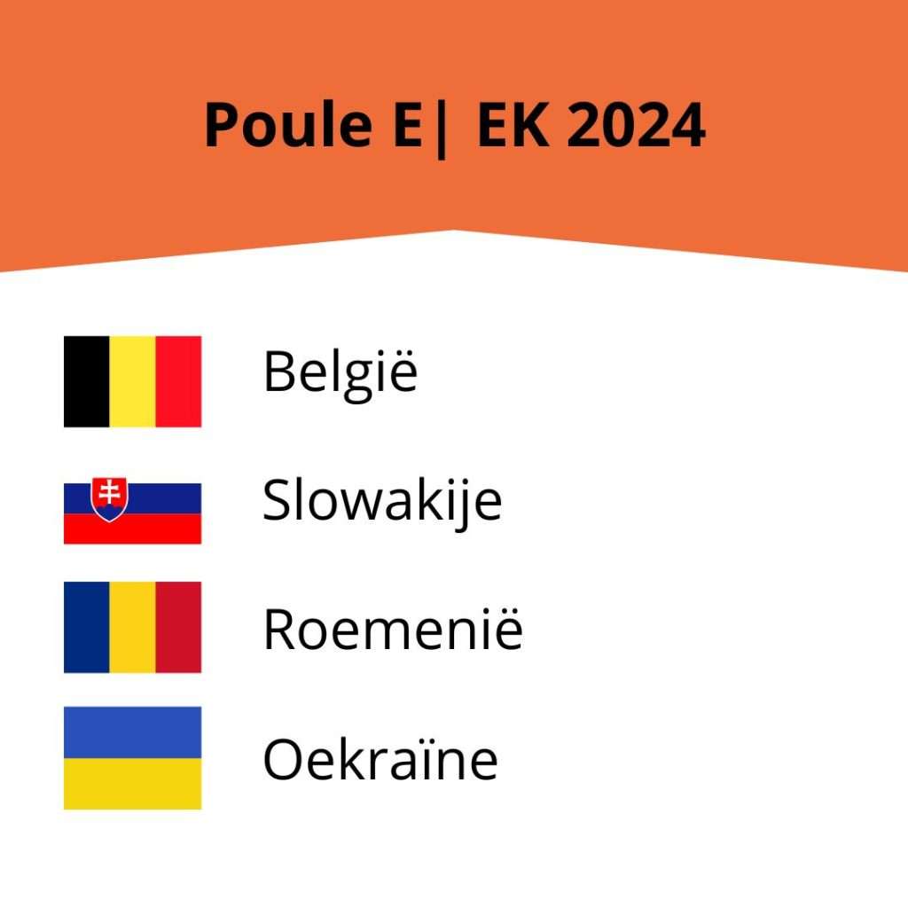 Poule E EK 2024