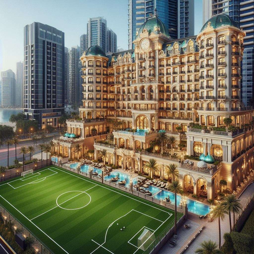 Een luxe hotel voor het EK voetbal van 2024 voor het Nederlands Elftal