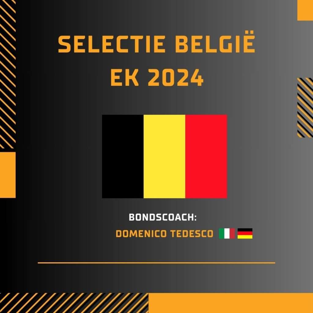 Selectie België EK 2024