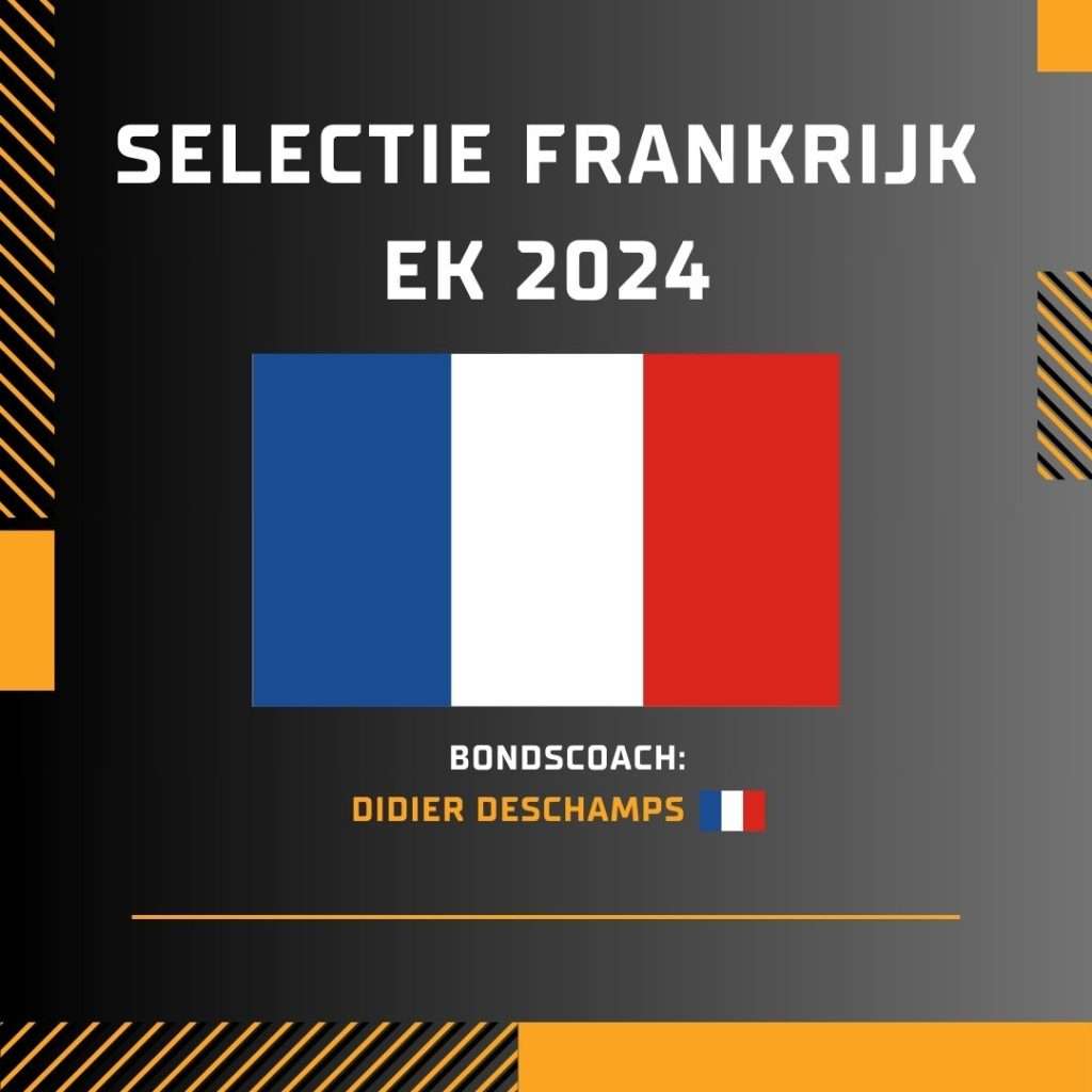 Selectie Frankrijk EK 2024