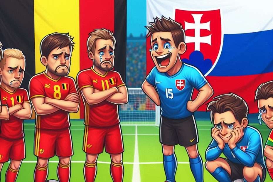 België verliest van Slowakije