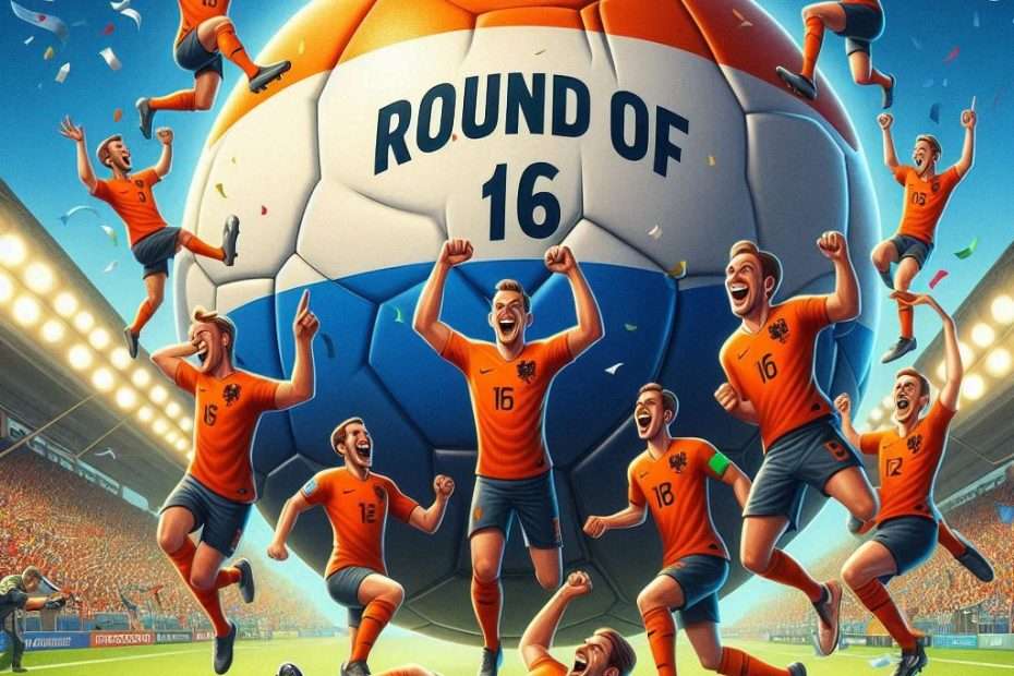 Nederlands Elftal naar achtste finales EK 2024 in Duitsland