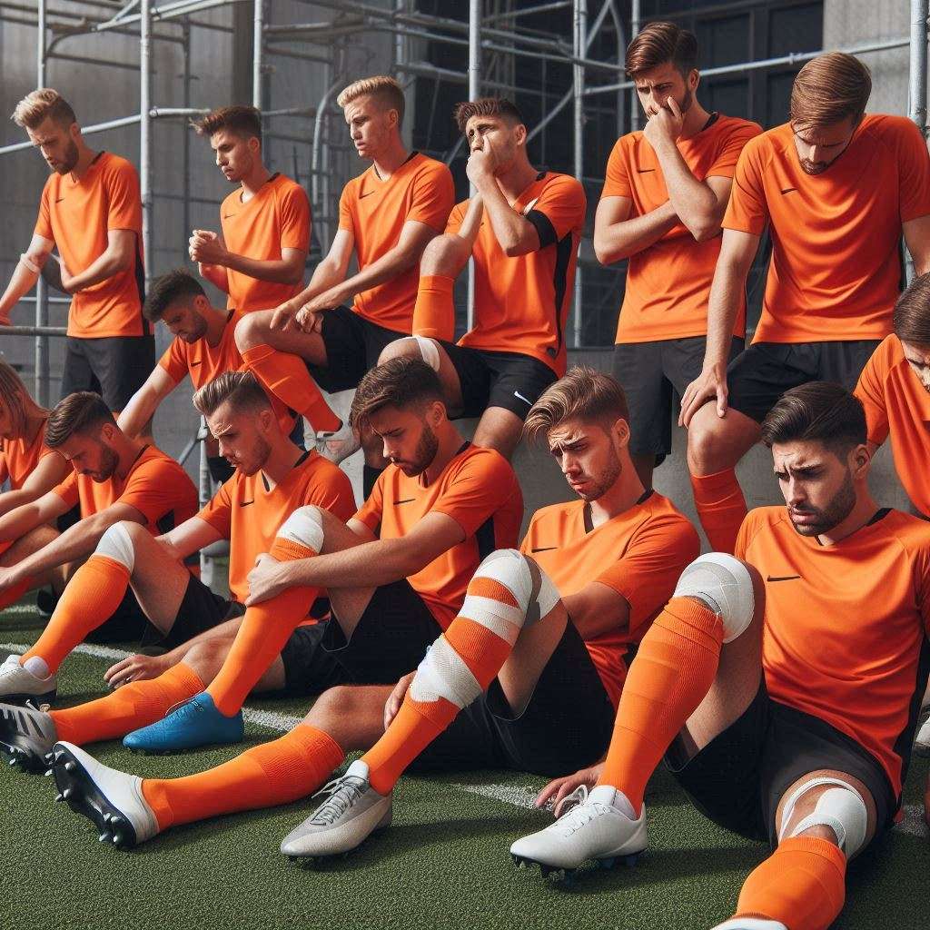 Blessuregolf Nederlands Elftal EK 2024
