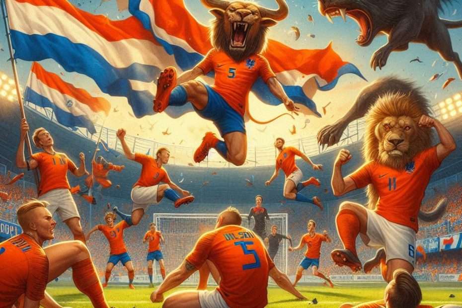 Nederland wint eerste EK wedstrijd van Polen