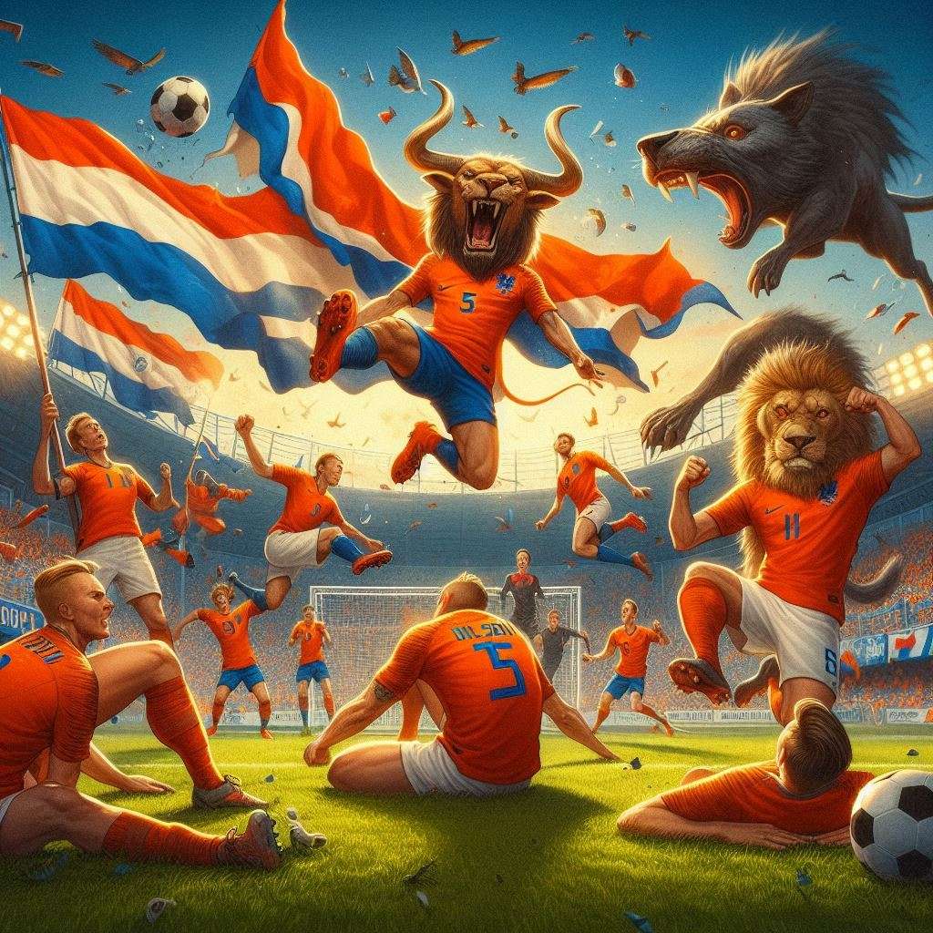 Nederland wint eerste EK wedstrijd van Polen