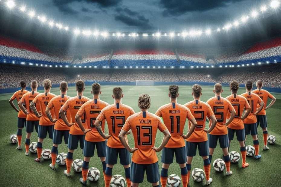 Opstellingen Polen – Nederland op het EK 2024